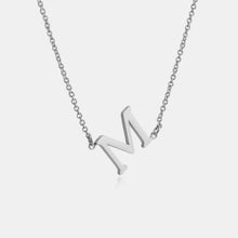 Load image into Gallery viewer, Copper Letter Pendant Necklace