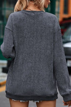 Load image into Gallery viewer, Lucky Clover Beer Sequin Round Neck Sweatshirt