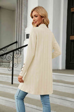 Load image into Gallery viewer, Long Sleeve Open Front Cardigan