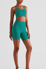 Load image into Gallery viewer, High-Rise Elastic Waistband Biker Shorts