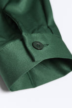 Load image into Gallery viewer, Half Button Band Neck Tiered Maxi Shirt Dress