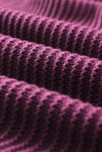 Load image into Gallery viewer, Horizontal Ribbing Fringe Trim Hooded Sweater