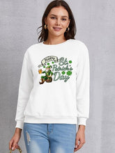 Load image into Gallery viewer, HAPPY ST. PATRICK'S DAY Round Neck Sweatshirt
