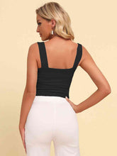 Load image into Gallery viewer, Square Neck Sleeveless Knit Top