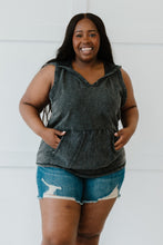 Load image into Gallery viewer, Sew In Love Casual Vibes Full Size Run Hooded Tank