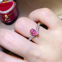 Load image into Gallery viewer, 1 Carat Moissanite 925 Sterling Silver Ring