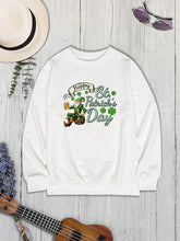 Load image into Gallery viewer, HAPPY ST. PATRICK'S DAY Round Neck Sweatshirt