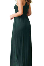 Load image into Gallery viewer, Round Neck Sleeveless Dress with Pockets