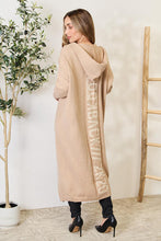 Load image into Gallery viewer, Open Front Hooded Sweater with Pockets