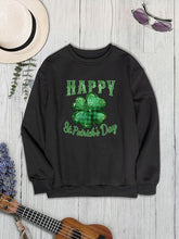 Load image into Gallery viewer, HAPPY ST. PATRICK'S DAY Dropped Shoulder Sweatshirt