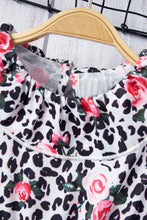 Load image into Gallery viewer, Girls Denim Top and Floral Dress Set