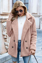Load image into Gallery viewer, Full Size Lapel Collar Sherpa Coat
