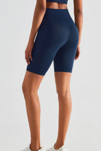 Load image into Gallery viewer, High-Rise Wide Waistband Biker Shorts with Pockets