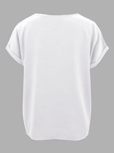 Load image into Gallery viewer, Round Neck Short Sleeve T-Shirt
