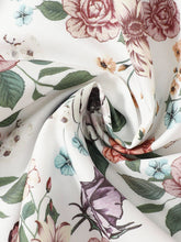 Load image into Gallery viewer, Floral Print Frill Trim Flounce Sleeve Dress