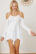Load image into Gallery viewer, Tie Shoulder Layered Mini Cami Dress