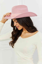Load image into Gallery viewer, Fame Western Cutie Cowboy Hat in Pink