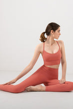 Load image into Gallery viewer, Breathable Racerback Halter Neck Sports Bra