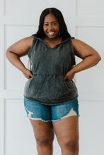 Load image into Gallery viewer, Sew In Love Casual Vibes Full Size Run Hooded Tank