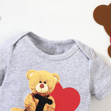 Load image into Gallery viewer, Baby Bear Graphic Short Sleeve Bodysuit