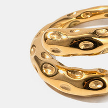 Load image into Gallery viewer, Titanium Steel Gold-Plated Bypass Ring