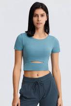 Load image into Gallery viewer, Cut Out Front Sports Tank Top