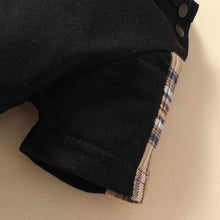 Load image into Gallery viewer, Baby MINI BOSS Bear Graphic Short Sleeve Romper