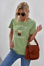 Load image into Gallery viewer, Never Too Cold for Iced Coffee Tee