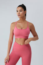 Load image into Gallery viewer, Crisscross Spaghetti Strap Active Bra
