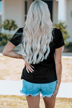 Load image into Gallery viewer, Graphic Round Neck Short Sleeve T-Shirt