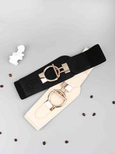 Load image into Gallery viewer, PU Elastic Wide Belt with Alloy Buckle