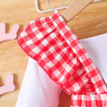 Load image into Gallery viewer, Plaid Bow Detail Long Sleeve Dress