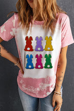 Load image into Gallery viewer, Rabbit Round Neck Short Sleeve T-Shirt