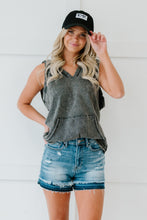 Load image into Gallery viewer, Sew In Love Casual Vibes Full Size Run Hooded Tank