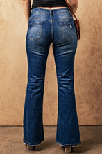 Load image into Gallery viewer, High Rise Flare Jeans with Pockets