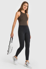 Load image into Gallery viewer, High Waist Ankle-Length Yoga Leggings