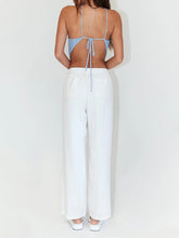 Load image into Gallery viewer, Tie Back Sleeveless Tank Top