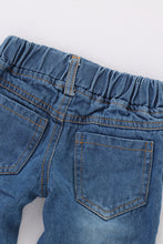 Load image into Gallery viewer, Girls Floral Top and Jeans Set