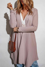 Load image into Gallery viewer, Ribbed Long Sleeve Cardigan