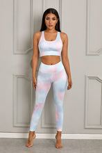 Load image into Gallery viewer, Tie-dye Print Sport Bra Legging Set