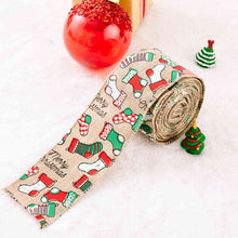 Load image into Gallery viewer, Christmas Polyester Ribbon