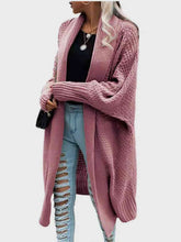 Load image into Gallery viewer, Open Front Long Sleeve Cardigan