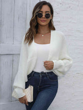 Load image into Gallery viewer, Bat Sleeve Open Front Short Cardigan