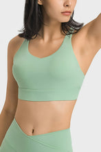 Load image into Gallery viewer, Breathable Crisscross Back Sports Bra