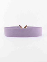 Load image into Gallery viewer, Geometric Buckle Elastic Wide Belt
