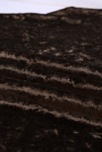 Load image into Gallery viewer, V-Neck Curved Hem Crushed Velvet Tee