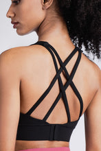 Load image into Gallery viewer, Back At It Again Crisscross Back Sports Bra