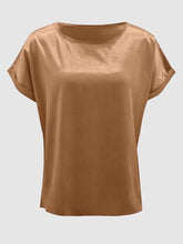 Load image into Gallery viewer, Round Neck Short Sleeve T-Shirt