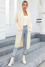 Load image into Gallery viewer, Open Front Pocketed Cardigan