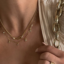 Load image into Gallery viewer, 18K Gold-Plated Copper Inlaid Zircon Necklace